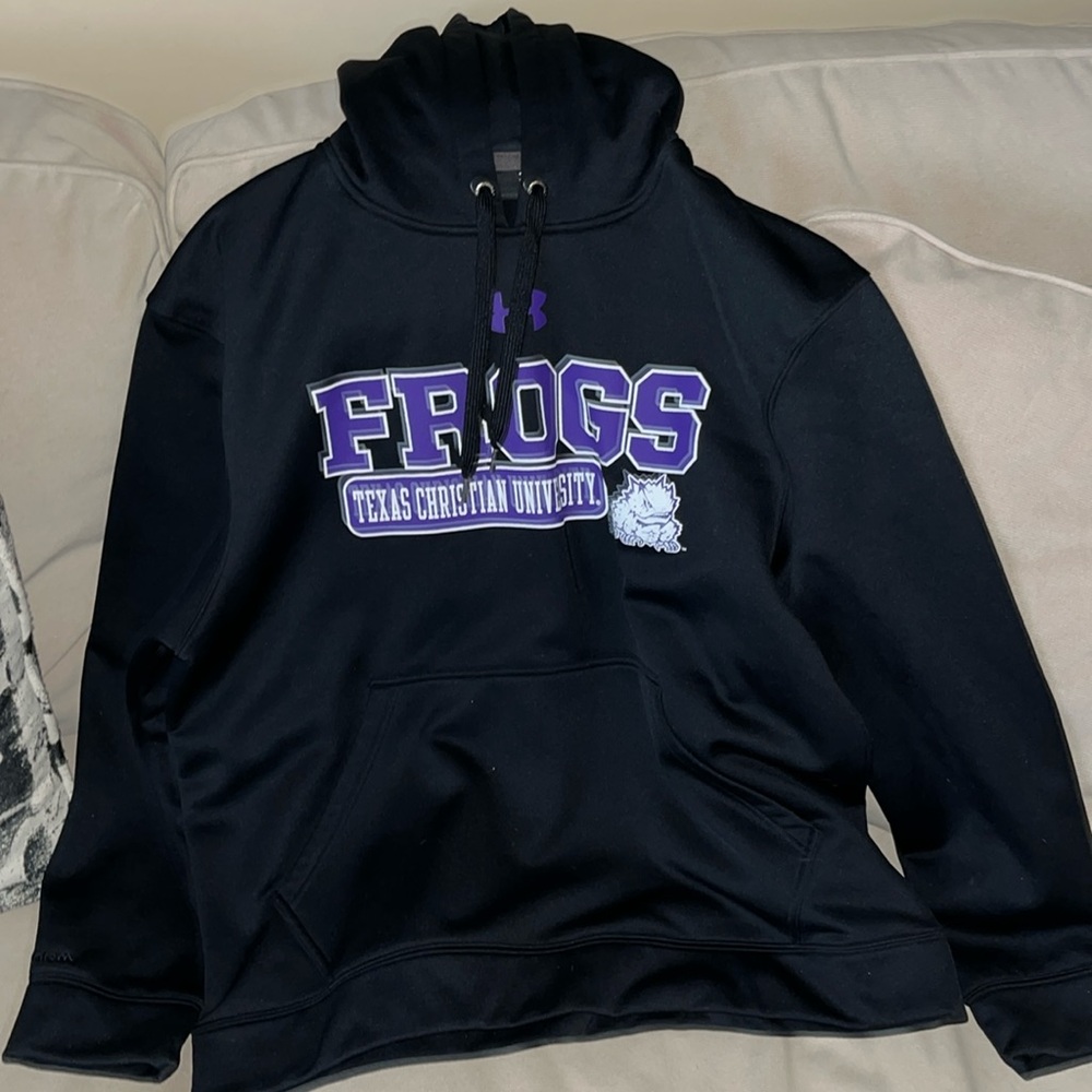 Large Texas Christian University hoodie